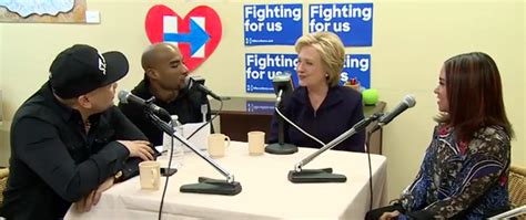 Watch: The Breakfast Club Interviews...Hillary Clinton - That Grape Juice