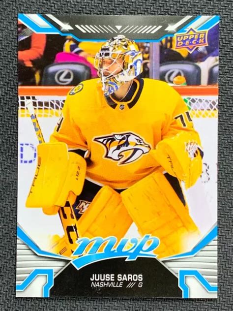 JUUSE SAROS 119 Nashville MVP hockey LNH pont supérieur 2022 EUR 2 70