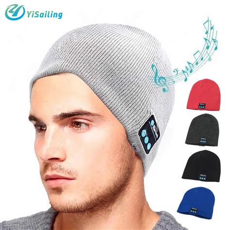 Buy Sport Wireless Bluetooth Hat Headset Smart Cap Headphone Men Women Soft