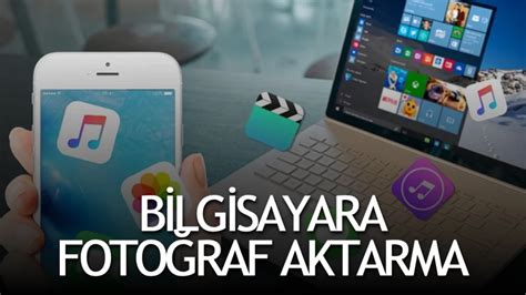 Telefondan Bilgisayara Foto Raf Aktarma Bluetooth Android Iphone