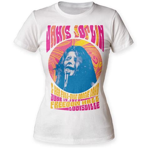 Janis Joplin Janis Joplin Womens Swirl T Shirt Walmart