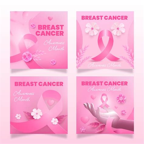 Premium Vector Realistic Breast Cancer Awareness Month Illustration