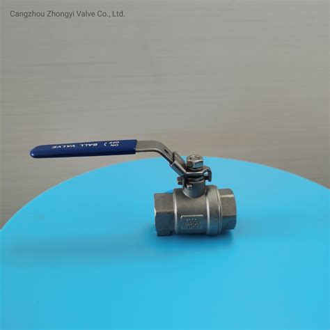 Standard Piece Screwed Ball Valve Cf M Wog China Pc Ball