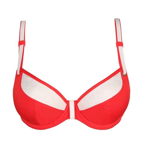 Bikini Plongeant Coupe Tulipe Prima Donna Istres Rouge Prima Donna Maillot Fitancy