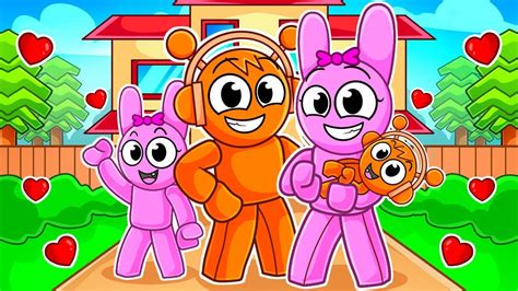 Oren & Pinki START A FAMILY in Roblox! - YouTube