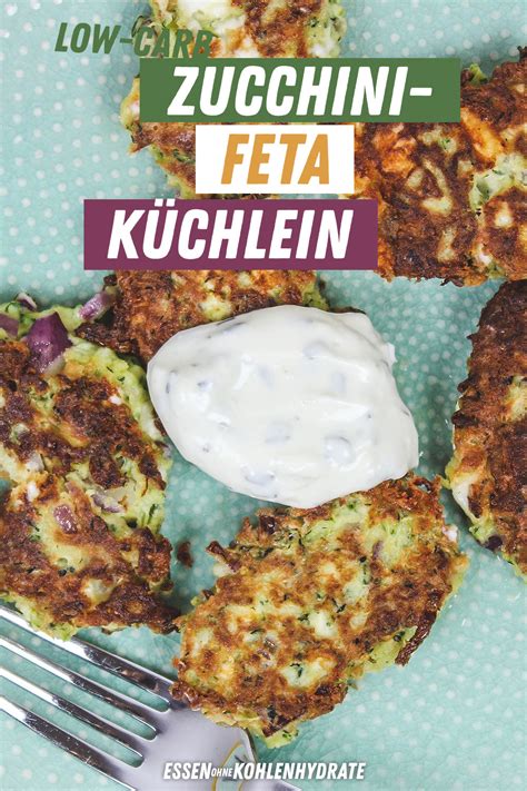 Leckere Low Carb Zucchini Feta Küchlein Low Carb Rezepte