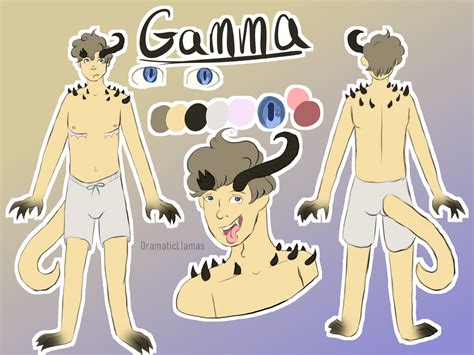 Gamma Ref By Dramaticllamas On Deviantart