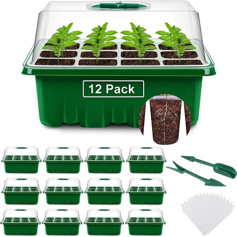 Vdyxew Mini Serre Pour Plantes Cellules Int Rieure Plateau Semis