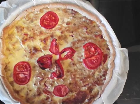 Quiche Au Thon Et La Tomate Recette De Quiche Au Thon Et La Tomate