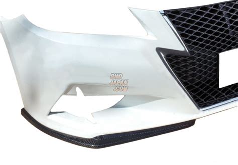 Aero Workz Front Side Lip Spoiler Fs Set Carbon Fiber Crown Athlete