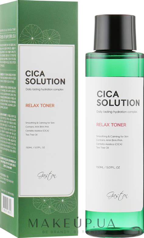 Тонер для лица GASTON CICA SOLUTION RELAX TONER 150ML - «Корейский ...