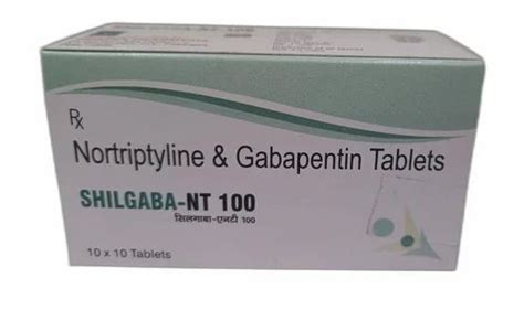 Gabapentin 100 Mg Nortriptyline 10mg For Diabetic Neuropathy Tablet At Rs 115 33 Strip In New