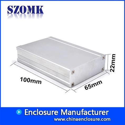 Aluminum Extrusion Profile Case Szomk Silvery Anodizing Aluminum