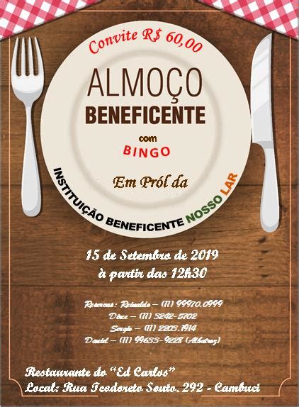 Almo O Beneficente Nosso Lar Nosso Lar Institui O Beneficente