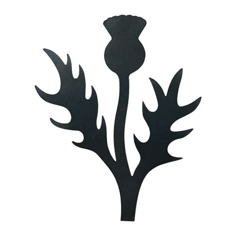 Silthi Scottish Thistle Silhouette 170 X 210mm