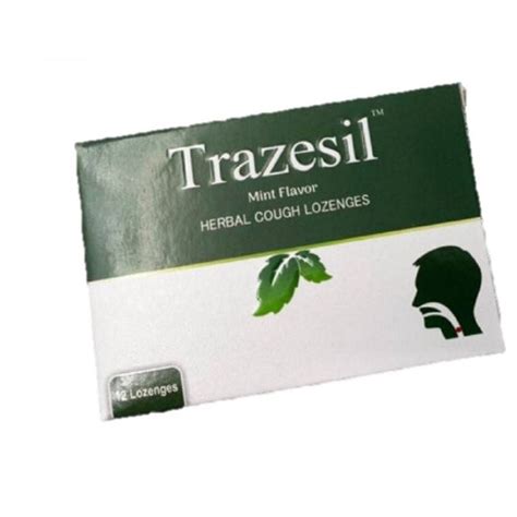 Sale Trazesil Herbal Cough Lozenges 12 S Lazada