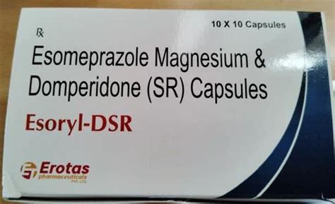 Esomeprazole Magnesium Domperidone SR Capsules At Rs 450 Box