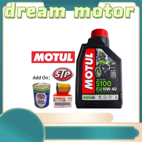 MOTUL 5100 GOLD 10W40 4T TECHNOSYNTHESE ENGINE OIL FRANCE STP OIL