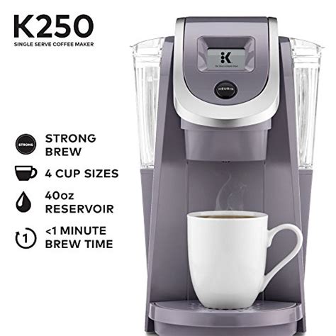 Keurig K250 Coffee Maker Single Serve K Cup Pod Coffee Brewer With