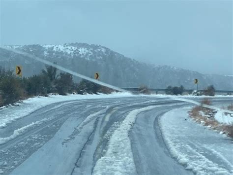 Cierran Carreteras En Chihuahua Por Nevadas Debido A Frentes Fríos El