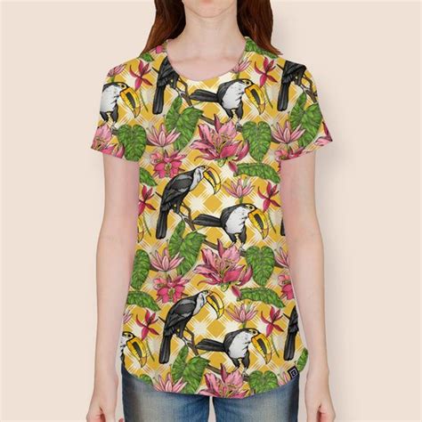 «toucans Womens All Over T Shirt By Mikart Exclusive Edition From