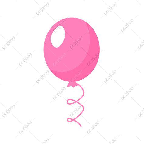 Gambar Balon Pink Lucu Hidrogen Balon Merah Jambu Balon Helium Png