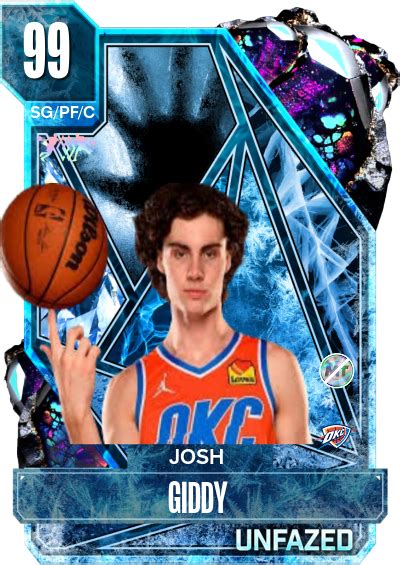 Nba K Kdb Custom Card Josh Giddy