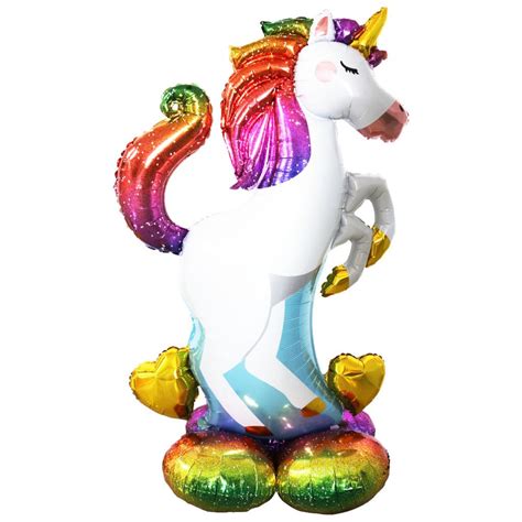 Folienballon Stehend Einhorn Regenbogen Kaufland De