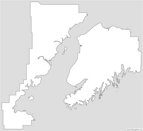 Map of Kenai Peninsula Borough, Alaska