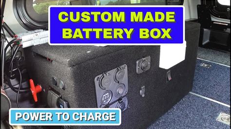 Custom Made Battery Box Youtube