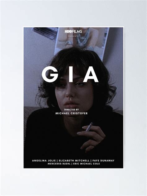 "Gia 1998 alternative movie poster " Poster for Sale by brendoodle | Redbubble