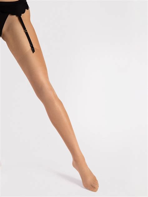 Fiore Infini DEN Strapsstrümpfe Schwarz Weiß Nude S XL Strapse Strümpfe Nylons eBay