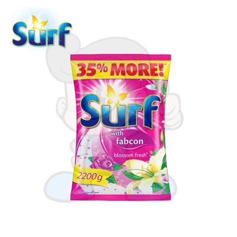 Surf Blossom Fresh Laundry Powder Detergent 2 2KG Furniture Home