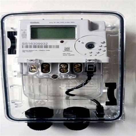 Digital Secure Saral A Single Phase Energy Meter At Rs In New