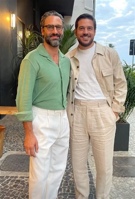 Marcos Pigossi E Marido - Marco Pigossi detalha como começou romance com o marido, Marco Calvani ...