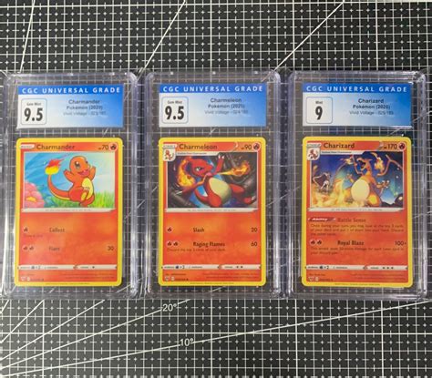 Pokemon Charizard Chameleon Charmander Cgc Slab Hobbies Toys Toys