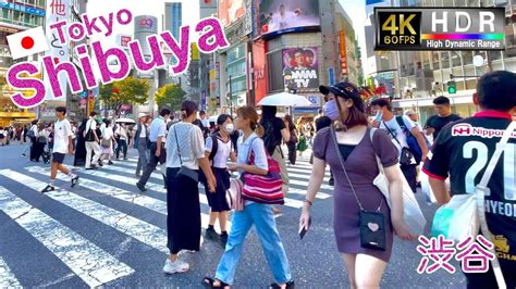 Shibuya Walk 4K 60fps HDR Tokyo Japan September 2023 Shibuya Tour