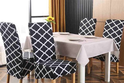 dining table chair covers depends on the type of wood - Noble