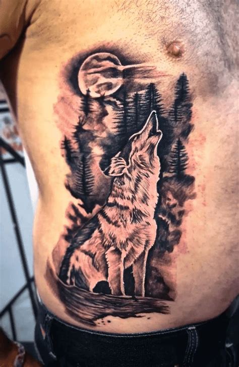 Wolf Tattoo Design Images (Wolf Ink Design Ideas) | Wolf tattoo design ...