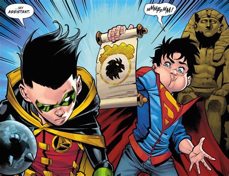 Dc Comics And Challenge Of The Super Sons 6 Spoilers And Review Damian