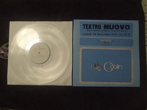 GOBLIN TEATRO NUOVO TORINO 1975 Bootlegs And Live Recordings Shop