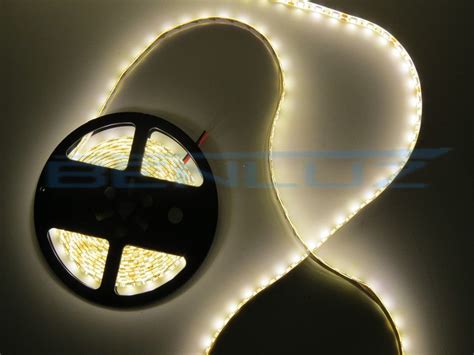 Fita LED SMD 5M 5050 Branco Quente Silicone 12V IP65 BENLUZ