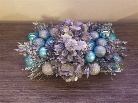 Holiday Hydrangea Centerpiece - Etsy