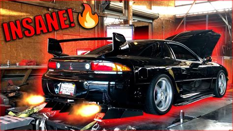 Twin Turbo 3000gt Vr4 Exhaust Compilation 🔥 Revvingantilagflames2