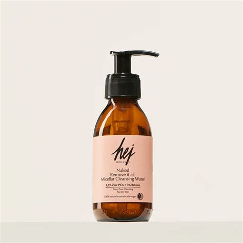 Hej Organic Naked Remove It All Micellar Cleansing Water Ml