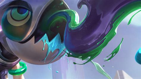 Foritis Wang League Of Legends：wild Rift Chromacrash Jinx Splash Art