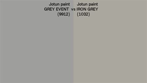 Jotun Paint Grey Event Vs Iron Grey Side By Side Comparison