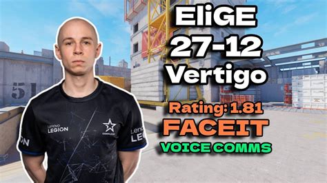 EliGE 27 Kills Vertigo FACEIT July 05 2024 CS2 POV YouTube