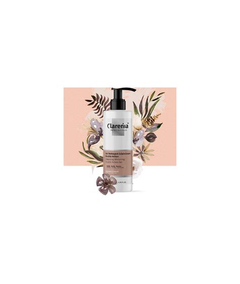 CLARENIA GEL NETTOYANT ECLAIRCISSANT peaux mixte à grasse
