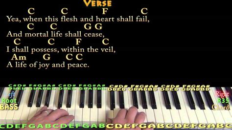 Amazing Grace Piano Chords Key Of C / Amazing Grace Chords Printable ...